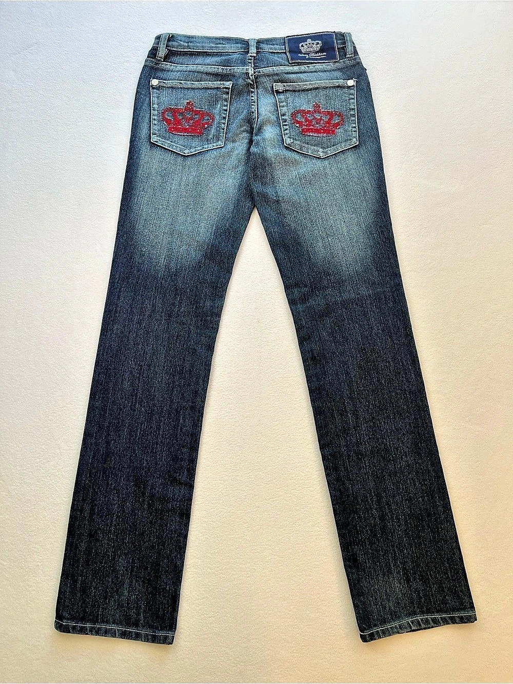 Vintage Y2K Victoria Beckham Rock & Republic Crown Jeans 28